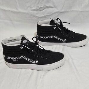 VANS x Sketchy Tank Sk8-Hi Pro Shoes - Black - Sz 7.5 US
